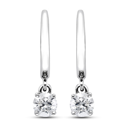 Diamond Dangle Earrings Diamond Dangle Earrings