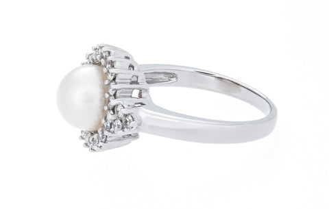 Diamond & Pearl Ring Diamond & Pearl Ring
