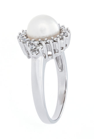 Diamond & Pearl Ring Diamond & Pearl Ring