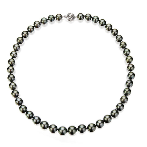 9-11MM TAHITIAN PEARL STRAND NECKLACE 9-11MM TAHITIAN PEARL STRAND NECKLACE