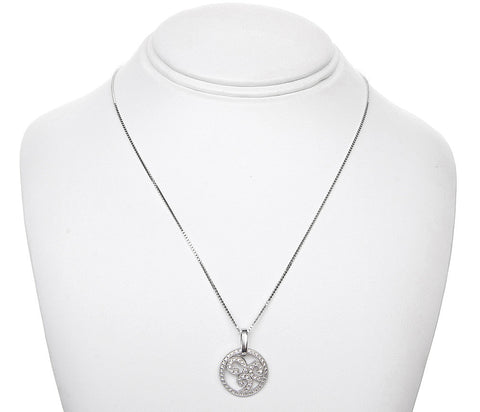 Diamond Circle Pendant - Isaac Westman - 3 Diamond Circle Pendant - Isaac Westman - 3