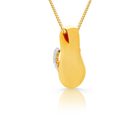 DIAMOND FLIP FLOP SLIPPER PENDANT DIAMOND FLIP FLOP SLIPPER PENDANT