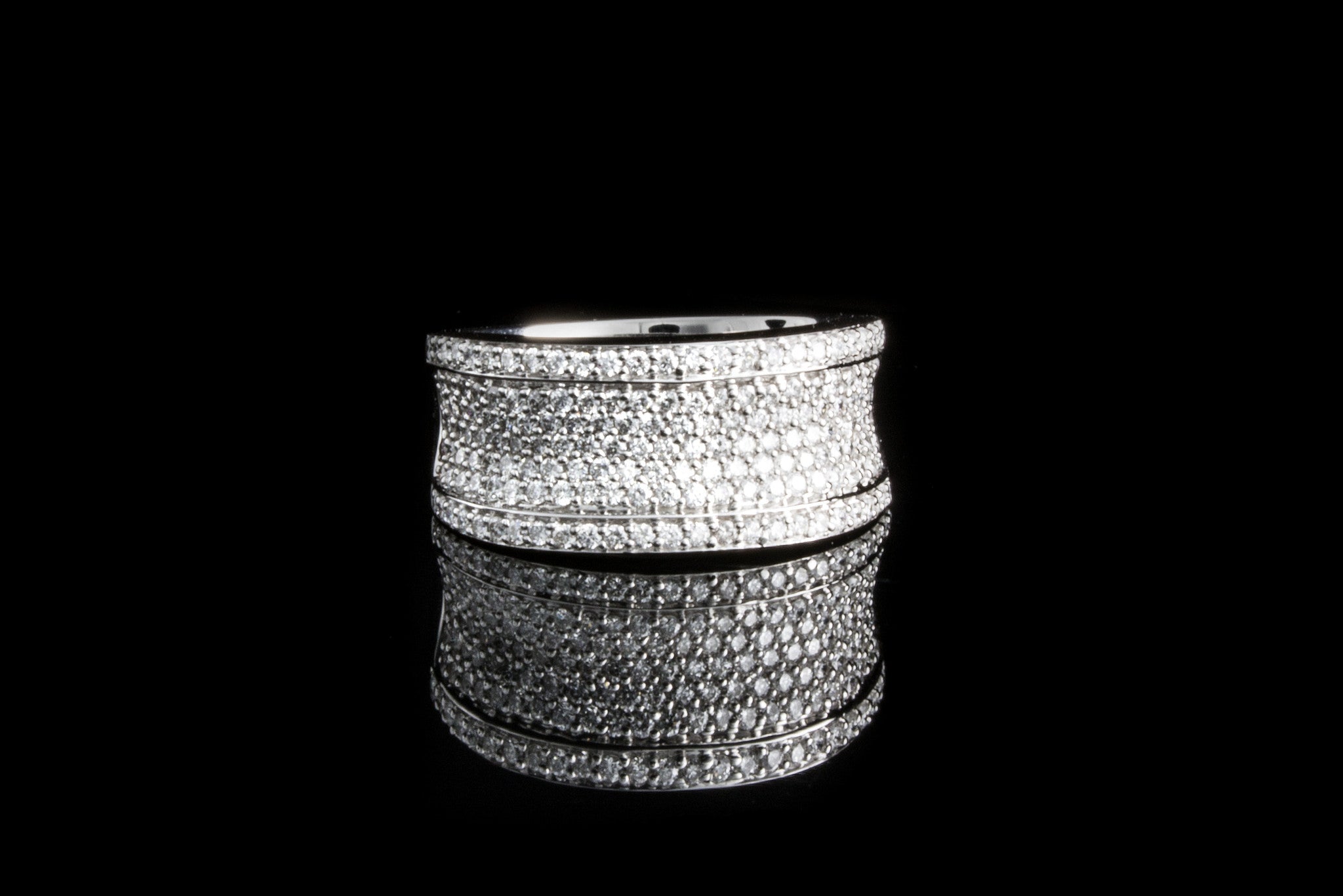 Pave Diamond Ring - Isaac Westman - 5 Pave Diamond Ring - Isaac Westman - 5