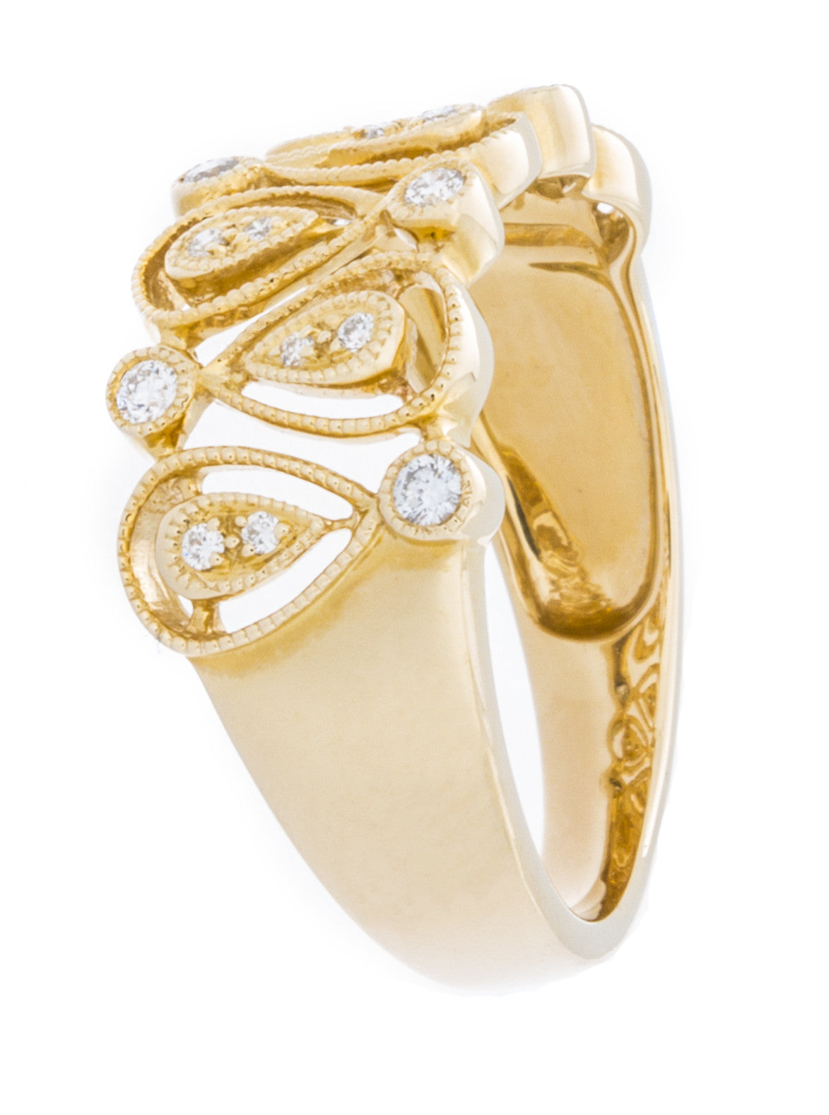 Teardrop Diamond Ring - Isaac Westman - 2 Teardrop Diamond Ring - Isaac Westman - 2