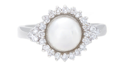 Diamond & Pearl Ring - Isaac Westman - 2